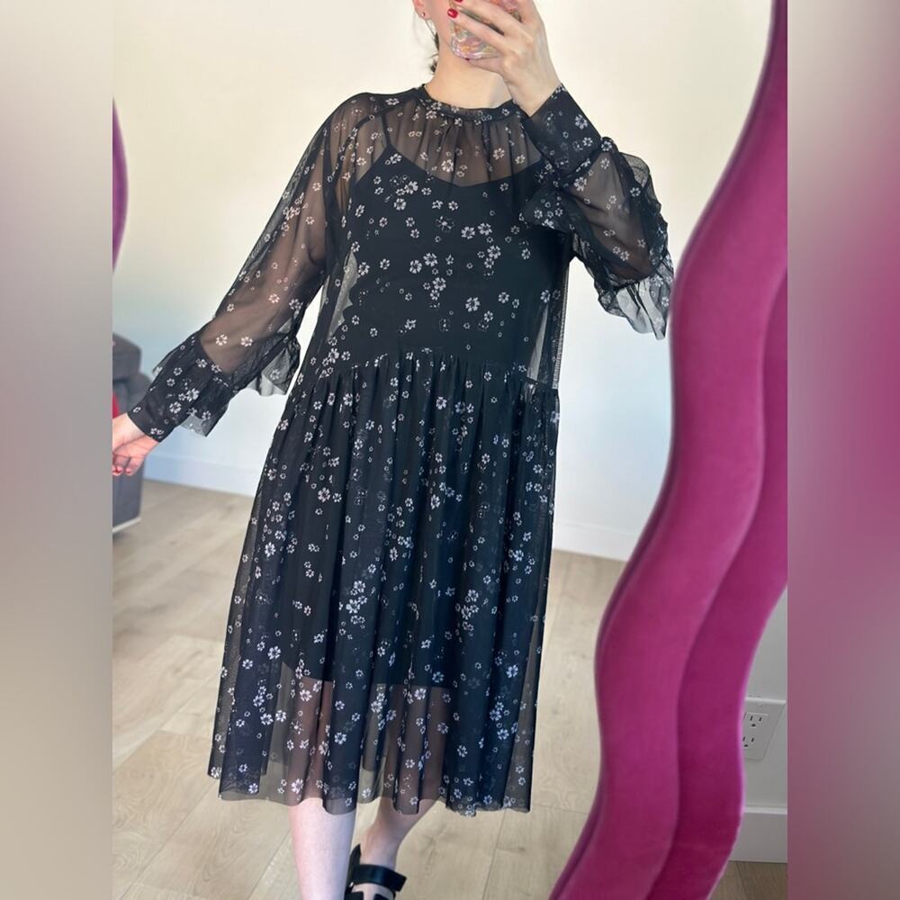 H&M floral mesh dress, new with tags. - Picture 5 of 8